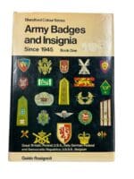 Blandford Army Badges and Insignia Book 1 Hardcover Reference Book
