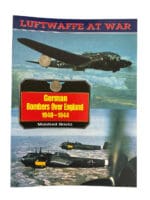 WW2 German Luftwaffe German Bombers Over England 1940 to 1944 Softcover Reference Book