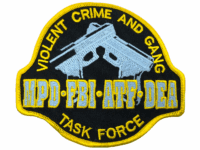 US Violent Crime and Gang Task Force MPD FBI ATF DEA Patch
