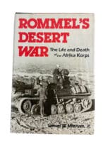 WW2 German Rommels Desert War The Life and Death of the Afrika Korps Hardcover Reference Book
