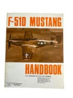 WW2 US USAAF F-51D Mustang Handbook Softcover Reference Book WW2 US USAAF F-51D Mustang Handbook Softcover Reference Book