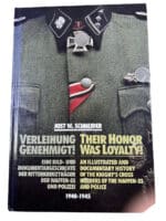 WW2 German Their Honor Was Loyalty Knights Cross Holders Jost W Schneider Hardcover Reference Book