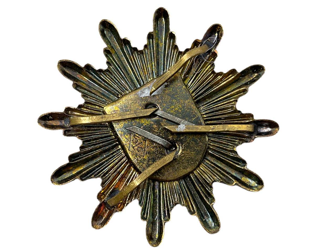 German North Rhine Police Cap Badge German North Rhine Police Cap Badge