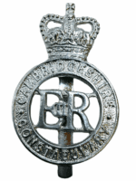 British Cambridgeshire Constabulary Police Helmet Badge