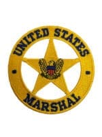 US Marshal Police Patch Insignia