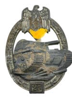 WW2 German Panzer 25 Tank Assault Badge by JFS