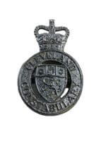 British Cleveland Constabulary Police Officers Cap Badge
