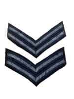 WW2 British Canadian RAF RCAF Corporal Rank Insignia Pair
