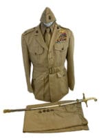 WW2 US USMC Marine Corp 8 Victory Ace Donald Yost Uniform and Sword WW2 US USMC Marine Corp 8 Victory Ace Donald Yost Uniform and Sword