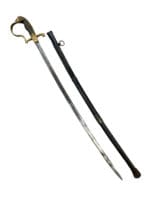 WW1 Imperial German Artillery Officers Sword with Scabbard