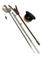 Canadian Guards 1897 Pattern Infantry Officers Sword Wilkinson and Peak Cap Grouping Canadian Guards 1897 Pattern Infantry Officers Sword Wilkinson and Peak Cap Grouping