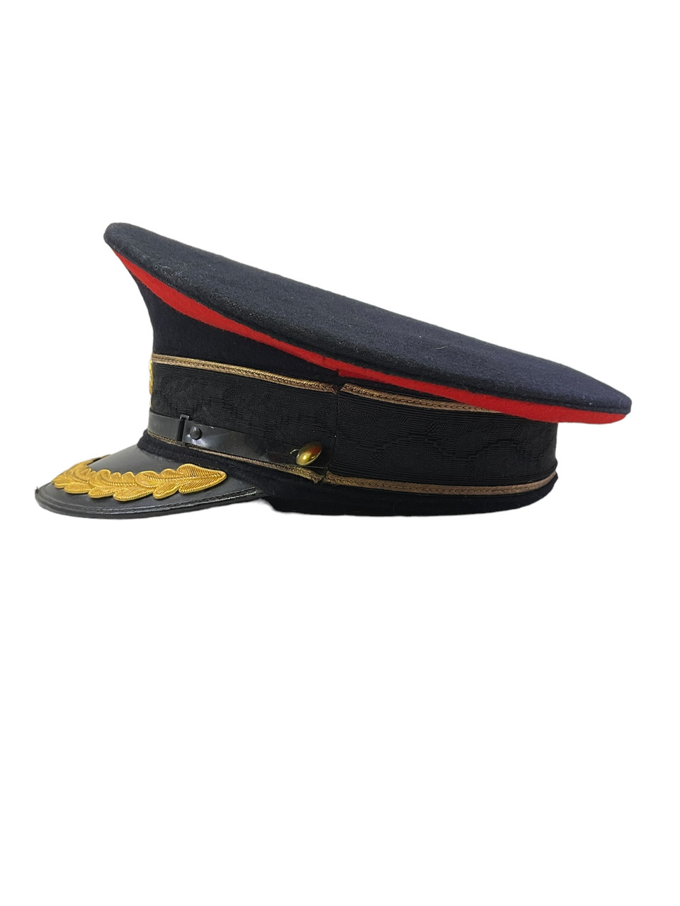 Canadian St John New Brunswick Coronet Band Members Peak Cap 6 3/4 Canadian St John New Brunswick Coronet Band Members Peak Cap 6 3/4