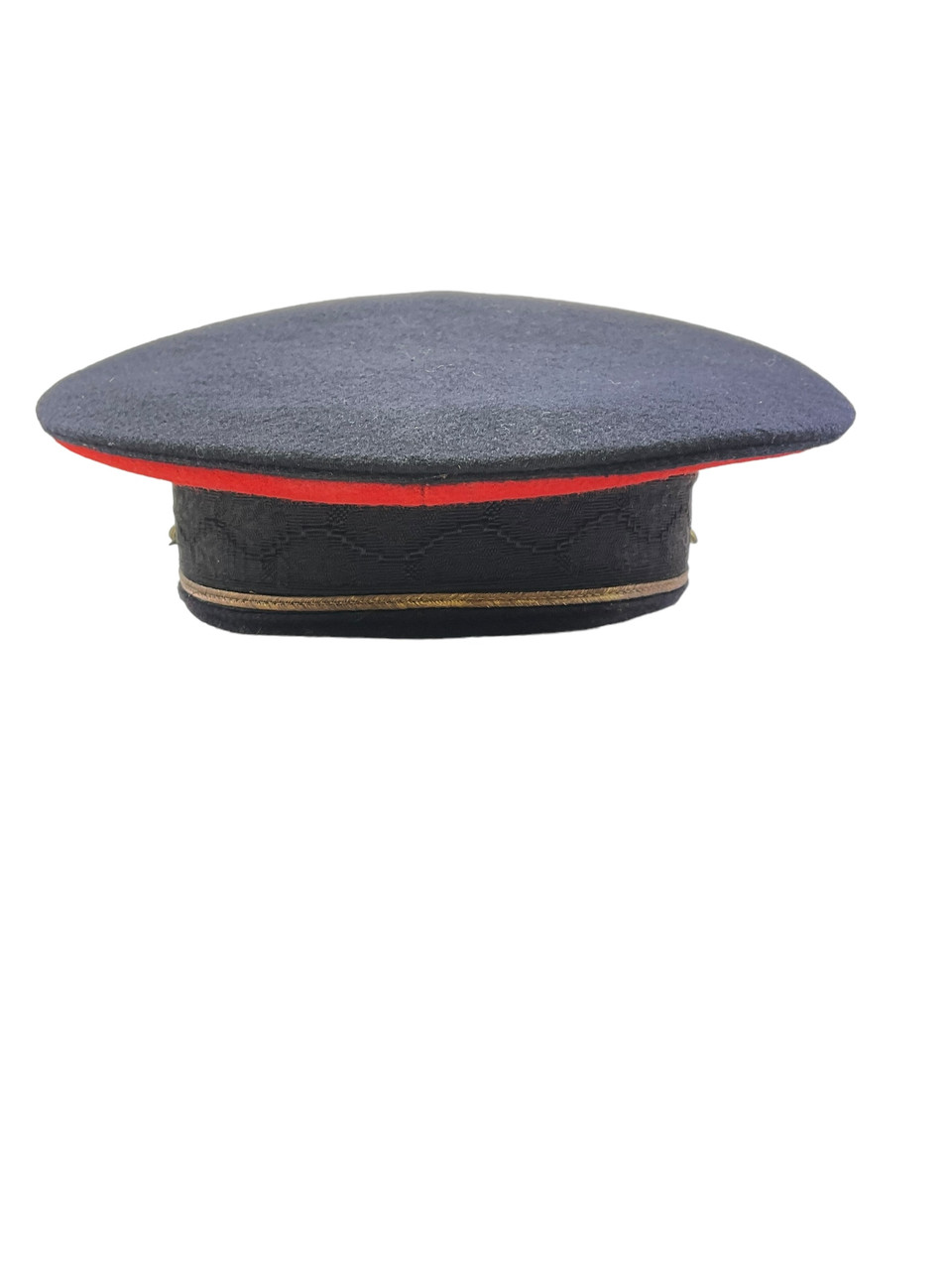 Canadian St John New Brunswick Coronet Band Members Peak Cap 6 3/4 Canadian St John New Brunswick Coronet Band Members Peak Cap 6 3/4