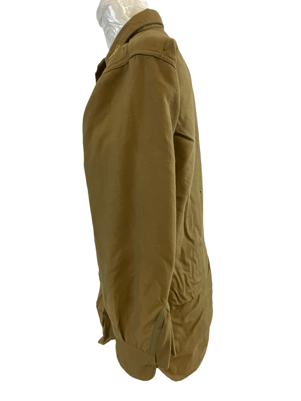 WW2 US Army Infantry Officers Wool Shirt with Gas Flap WW2 US Army Infantry Officers Wool Shirt with Gas Flap