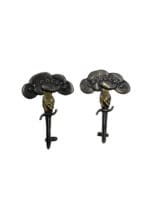 WW2 Canadian 1st Canadian Parachute Battalion Officers Collars Insignia Pair