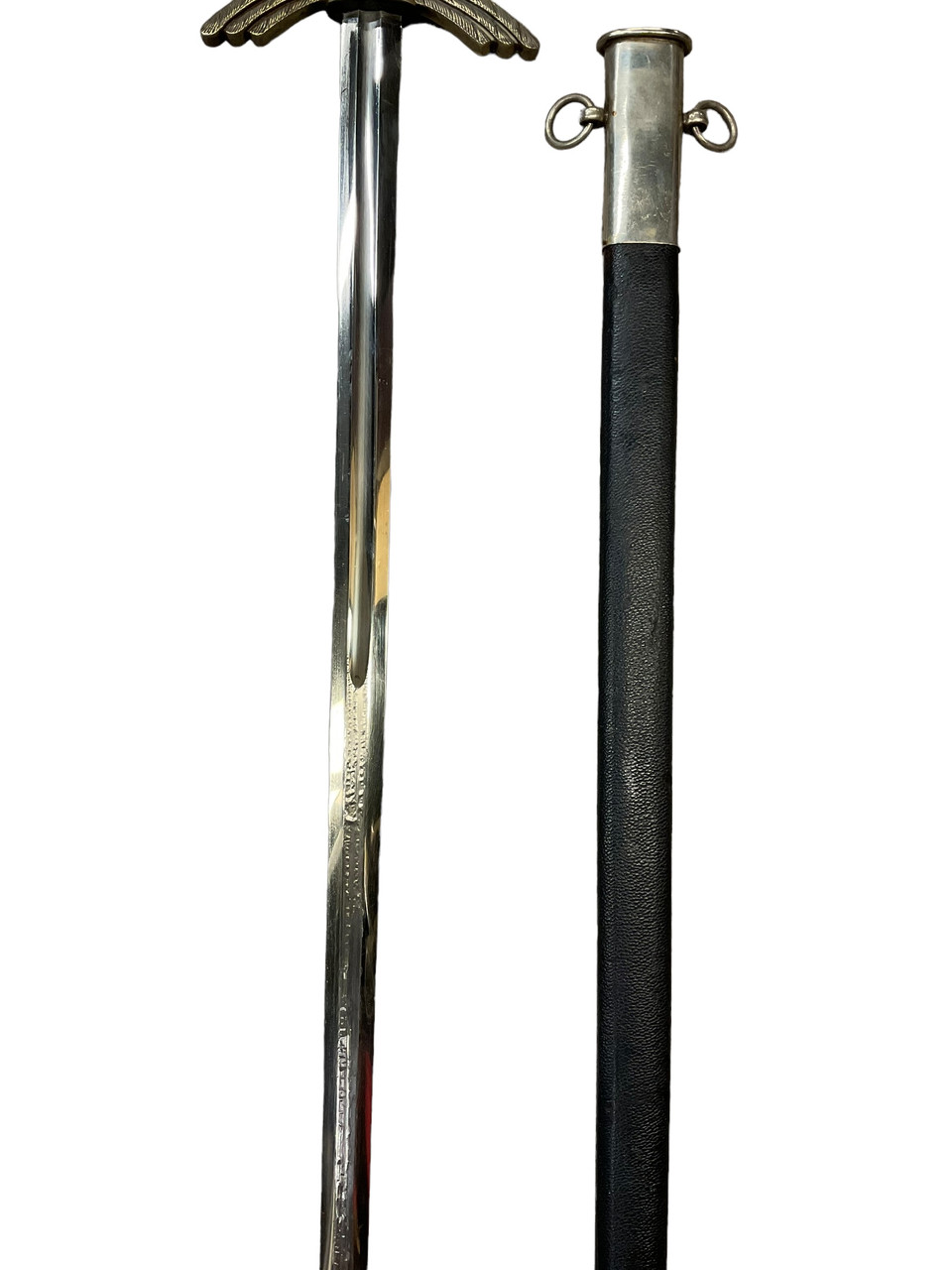 WW2 German Luftwaffe Officers Sword with Scabbard Maker David Malsch WW2 German Luftwaffe Officers Sword with Scabbard Maker David Malsch