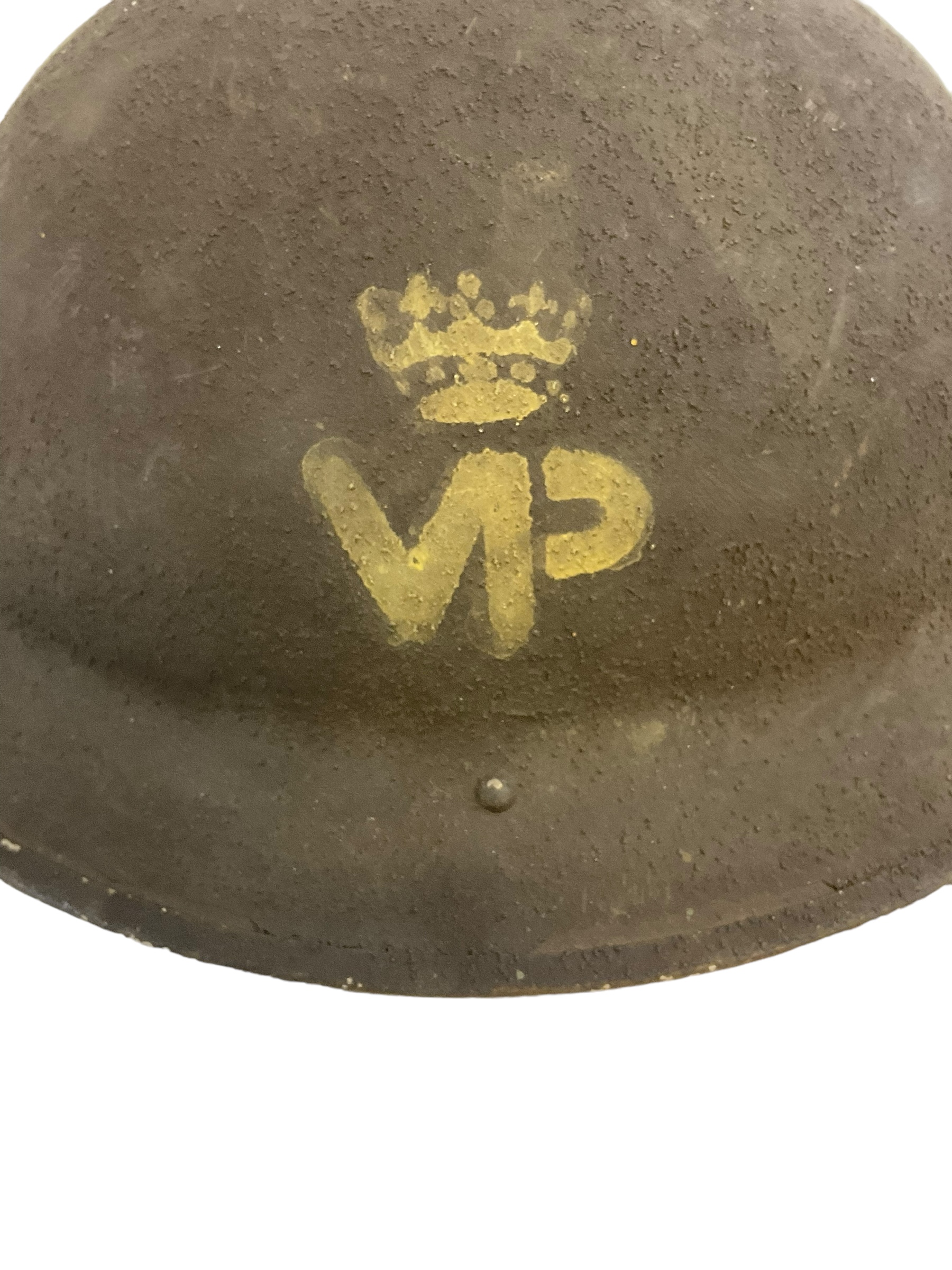 WW2 Canadian Mk2 Steel Helmet PPCLI Size 6 1/2 1943 Dated WW2 Canadian Mk2 Steel Helmet PPCLI Size 6 1/2 1943 Dated