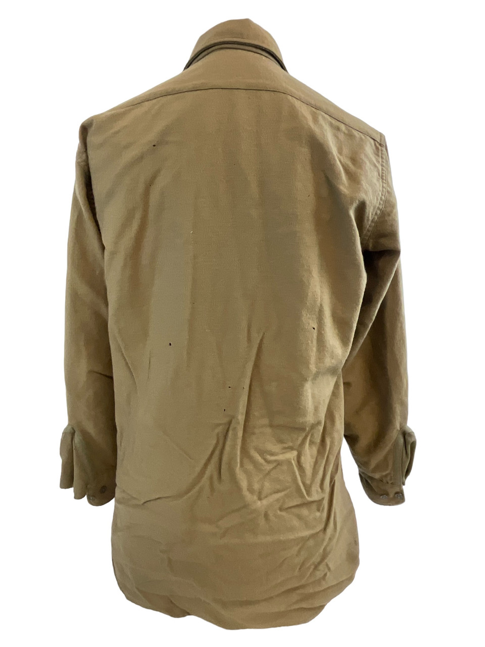 WW2 US Army Infantry Officers Wool Shirt with Gas Flap WW2 US Army Infantry Officers Wool Shirt with Gas Flap