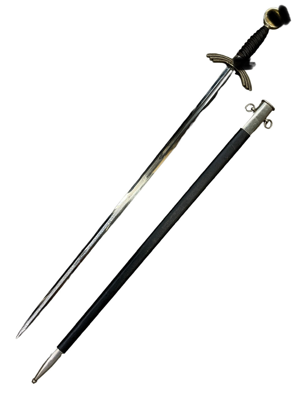 WW2 German Luftwaffe Officers Sword with Scabbard Maker David Malsch WW2 German Luftwaffe Officers Sword with Scabbard Maker David Malsch