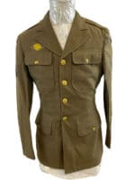 WW2 US Army Anti-Aircraft Command 4 Pocket Technician 5th Grade Tunic Jacket WW2 US Army Anti-Aircraft Command 4 Pocket Technician 5th Grade Tunic Jacket