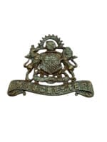 WW1 British BEF Manchester Regiment Officers Collar Insignia Single