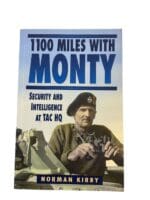 WW2 British 1100 Miles with Monty TAC HQ Reference Book
