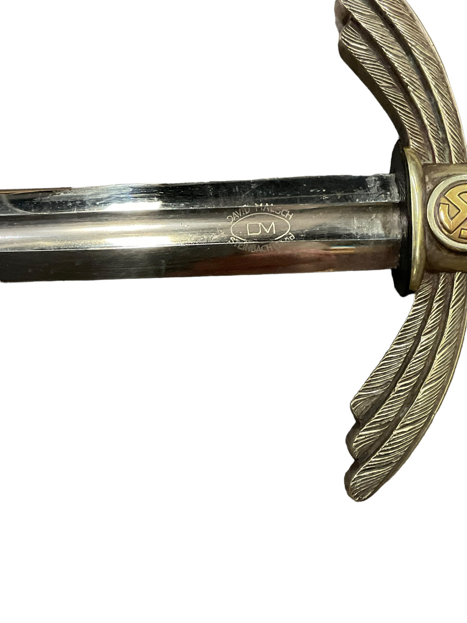 WW2 German Luftwaffe Officers Sword with Scabbard Maker David Malsch WW2 German Luftwaffe Officers Sword with Scabbard Maker David Malsch