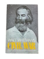 US Walt Whitmans Civil War Reference Book