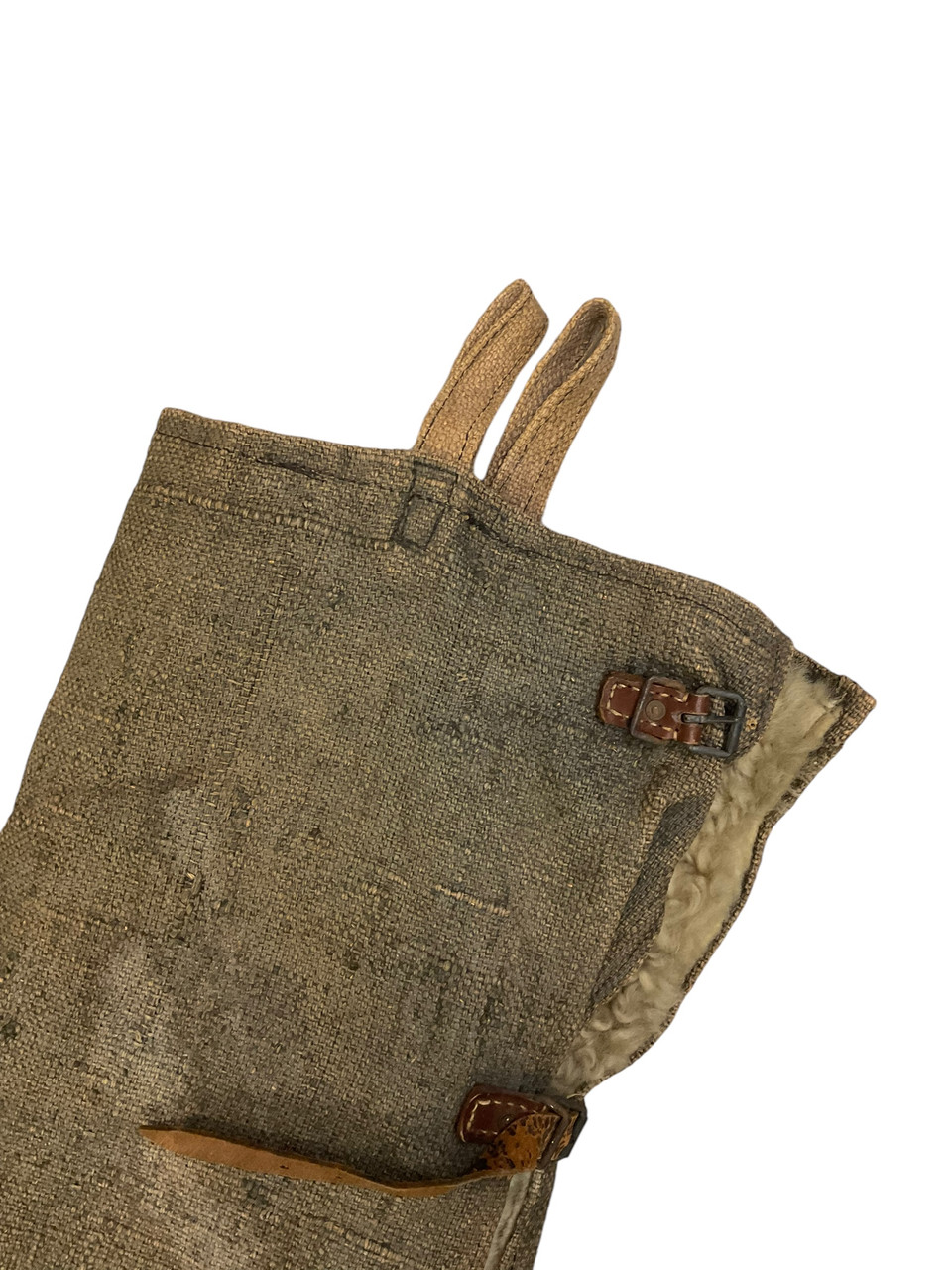 WW1 Imperial German Air Service Extreme Cold Weather Sheepskin Lined Flying Fug Boots WW1 Imperial German Air Service Extreme Cold Weather Sheepskin Lined Flying Fug Boots