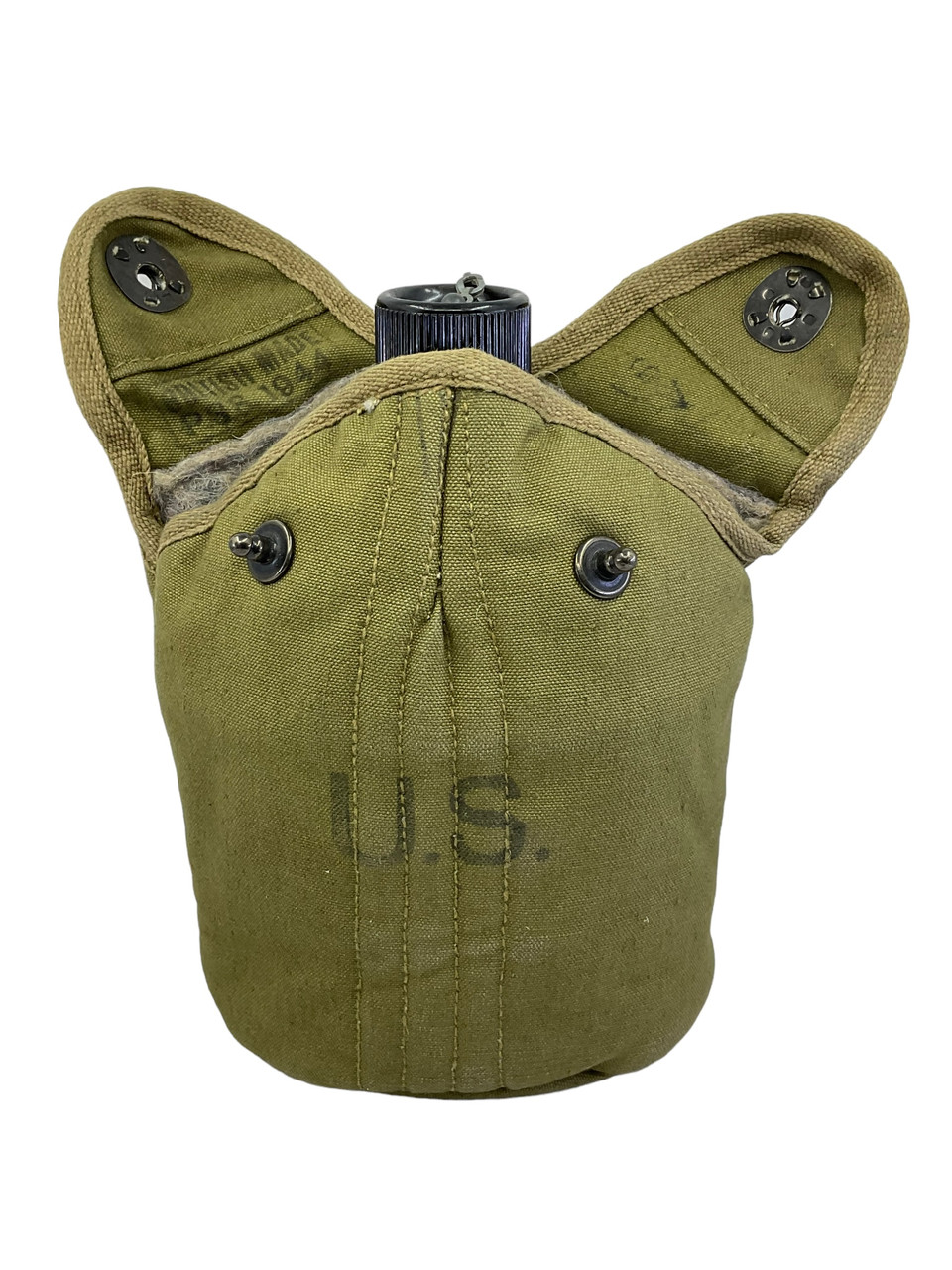 WW2 US Army Canteen Complete Set With British Made Cover Dated 1944 UNISSUED SET WW2 US Army Canteen Complete Set With British Made Cover Dated 1944 UNISSUED SET