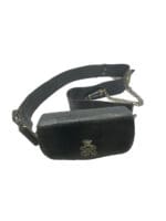 British Victorian Rifle Regiment Officers Leather Cross Belt and Pouch