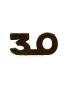 WW1 Canadian CEF 30th Battalion Shoulder Title Number Insignia Single