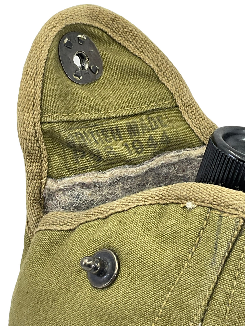 WW2 US Army Canteen Complete Set With British Made Cover Dated 1944 UNISSUED SET WW2 US Army Canteen Complete Set With British Made Cover Dated 1944 UNISSUED SET