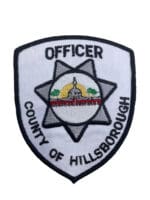 US County Of Hillsborough North Carolina Police Patch