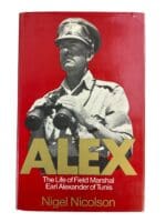 WW2 British Alex Field Marshal Earl Alexander Tunis 2 Hardcover Reference Book WW2 British Alex Field Marshal Earl Alexander Tunis 2 Hardcover Reference Book