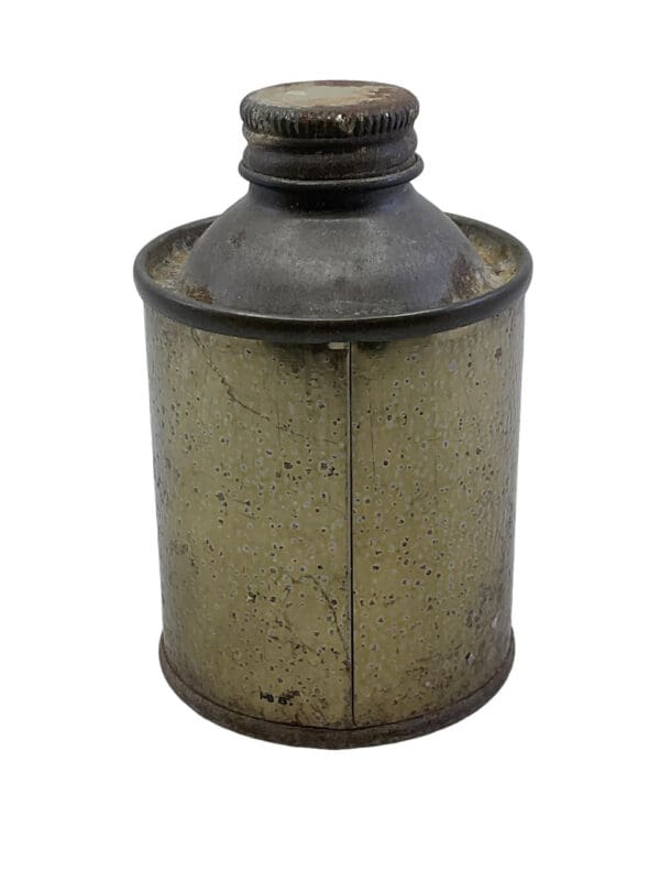 WW2 British Army Foot Powder Tin 1 3/4 Ounces with Contents