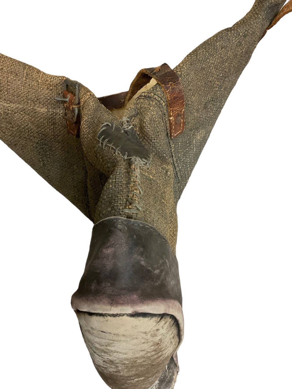 WW1 Imperial German Air Service Extreme Cold Weather Sheepskin Lined Flying Fug Boots WW1 Imperial German Air Service Extreme Cold Weather Sheepskin Lined Flying Fug Boots