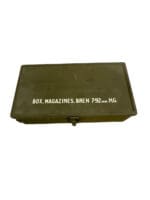 WW2 Canadian Chinese Contract Bren Gun Magazine Ammo Box 7.92mm EMPTY