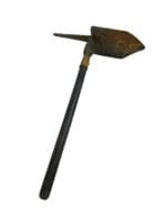 US Canadian M1956 Folding E-Tool Shovel Black Handle