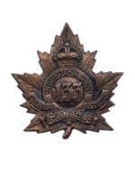WW1 CEF 133rd Battalion Cap Badge