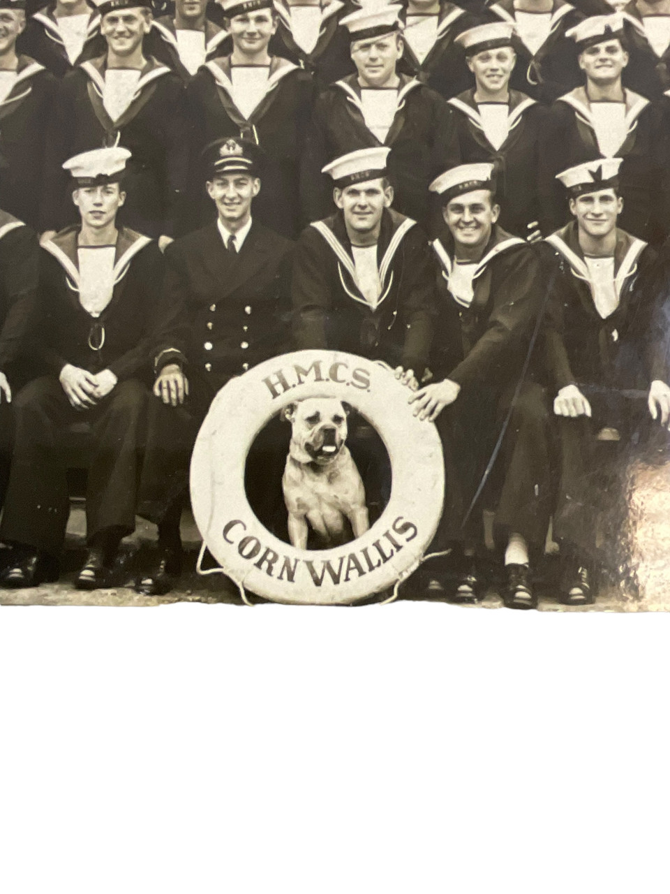 WW2 Canadian Navy RCN HMCS Cornwallis Group Picture12 X 8 WW2 Canadian Navy RCN HMCS Cornwallis Group Picture12 X 8