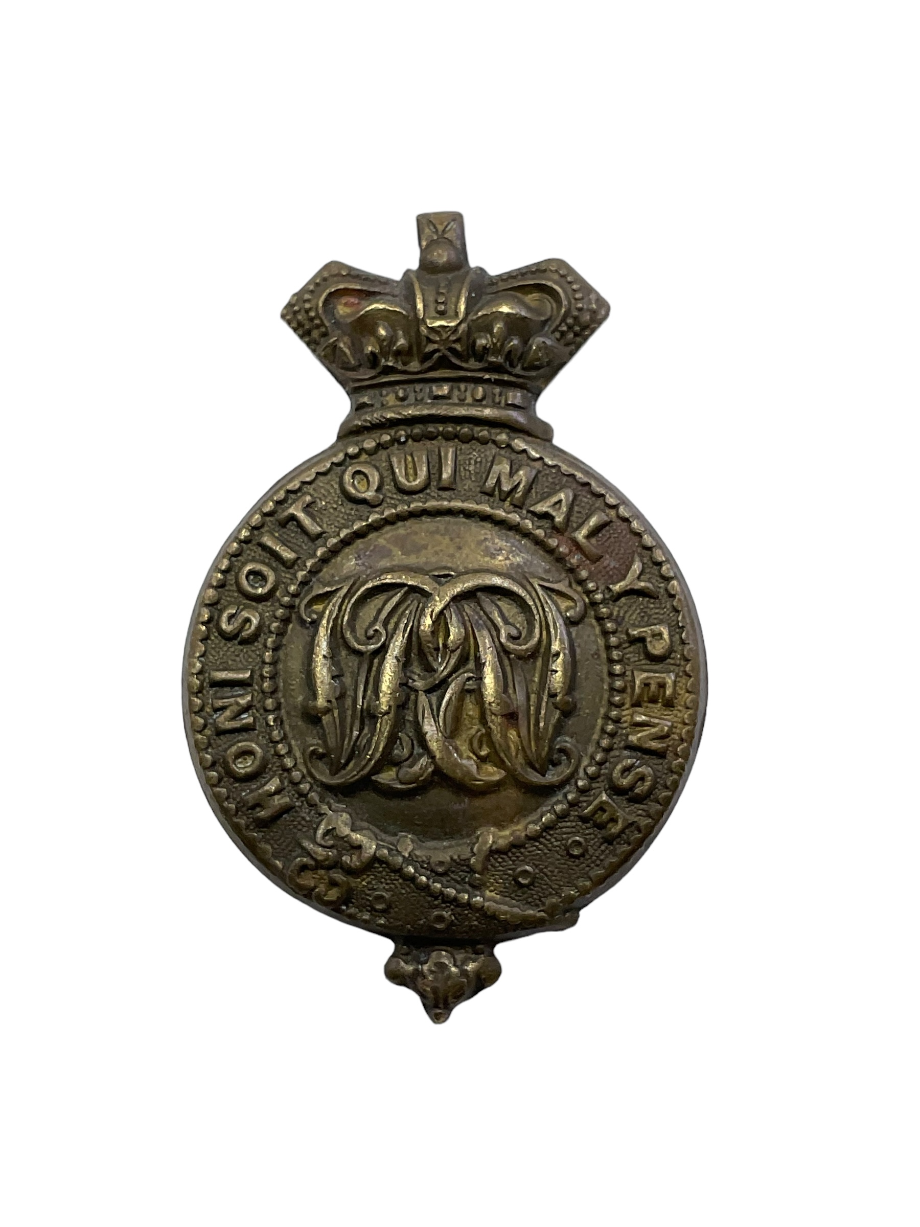 British Victorian Household Cavalry Cap Badge British Victorian Household Cavalry Cap Badge