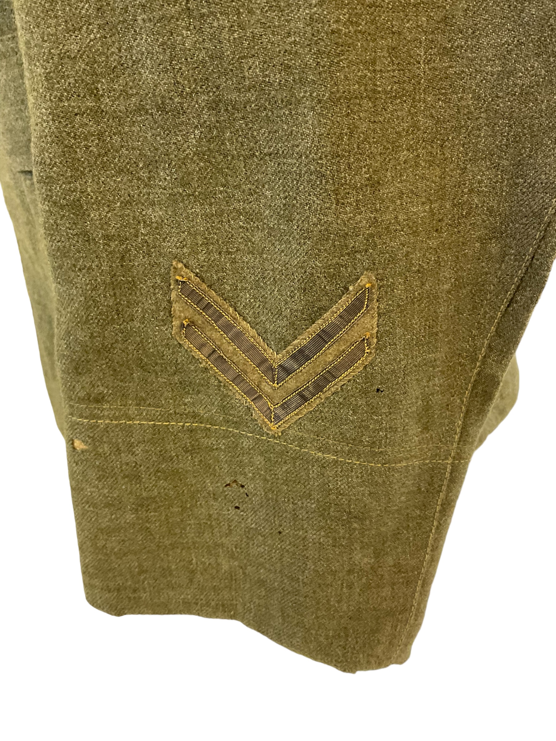WW1 US AEF Air Service Corporal Signals Collar Disc Other Ranks Tunic Initialed WW1 US AEF Air Service Corporal Signals Collar Disc Other Ranks Tunic Initialed