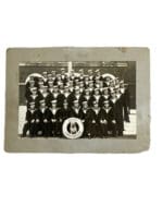 WW2 Canadian Navy RCN HMCS Cornwallis Group Picture12 X 8