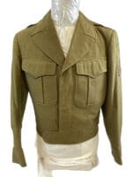 WW2 US Army 4th Infantry Division Ike Jacket with Laundry Number WW2 US Army 4th Infantry Division Ike Jacket with Laundry Number