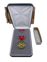 US Military Bronze Star Medal Full Size in Box of Issue 1991 Dated