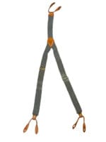 Canadian RCAF Blue Suspenders 1964 Dated Canadian RCAF Blue Suspenders 1964 Dated