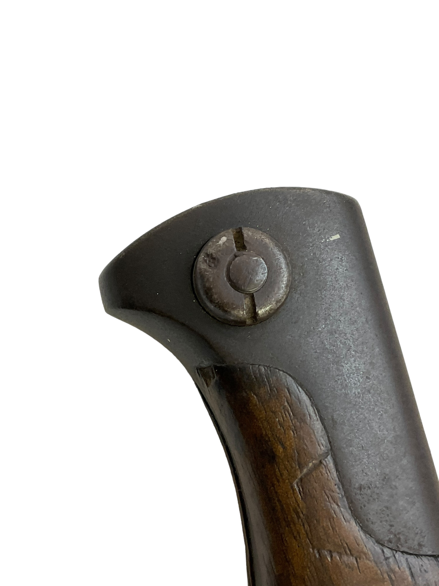 WW1 Imperial German Gewehr 98 Bayonet and Scabbard with Leather Frog WW2 Reissue WW1 Imperial German Gewehr 98 Bayonet and Scabbard with Leather Frog WW2 Reissue