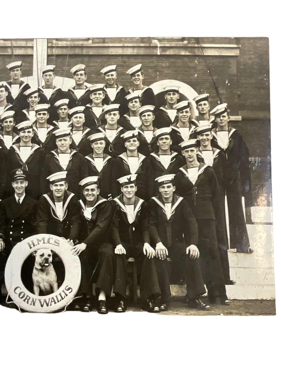 WW2 Canadian Navy RCN HMCS Cornwallis Group Picture12 X 8 WW2 Canadian Navy RCN HMCS Cornwallis Group Picture12 X 8