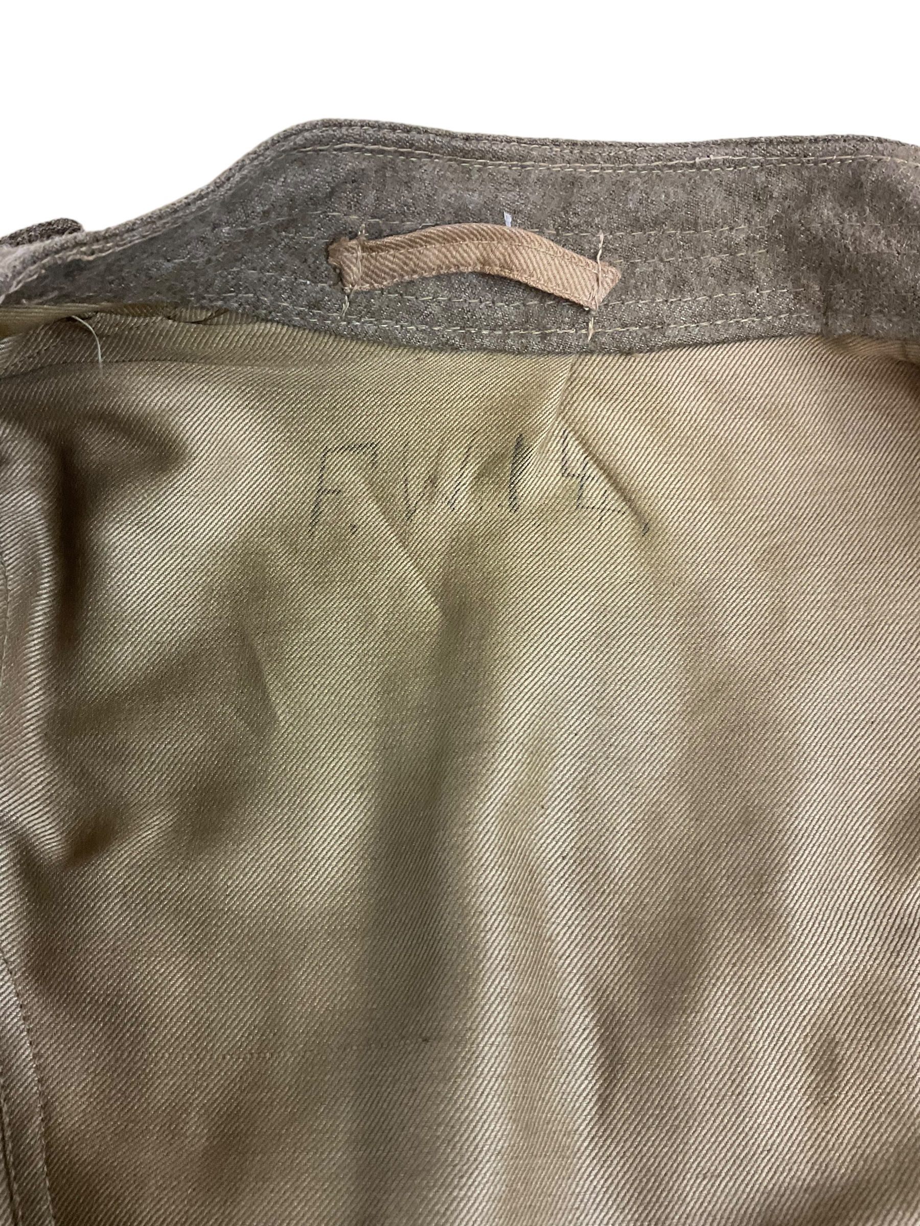 WW1 US AEF Air Service Corporal Signals Collar Disc Other Ranks Tunic Initialed WW1 US AEF Air Service Corporal Signals Collar Disc Other Ranks Tunic Initialed